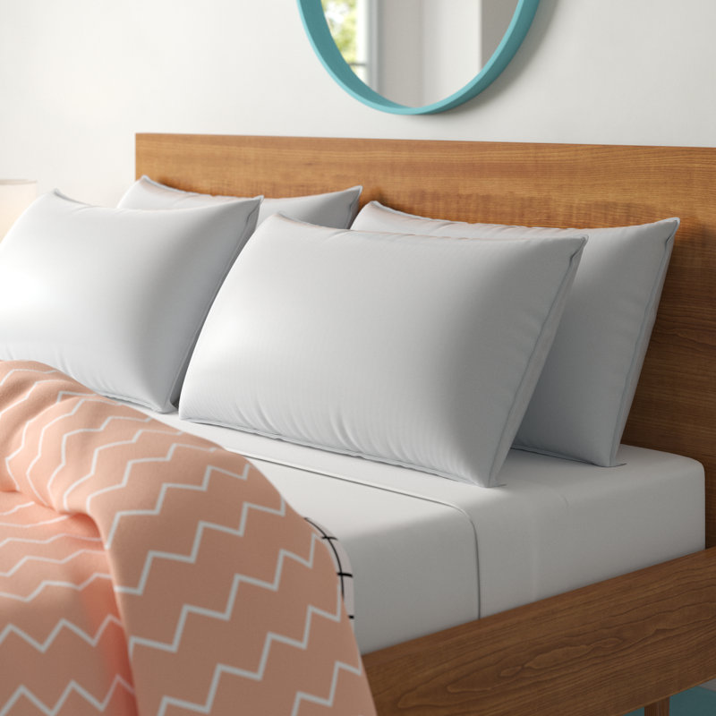 Wayfair Basics Comfort Medium Pillow - Pack of 4 & Reviews | Wayfair.co.uk